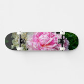 Roze en witte volken skateboard (Horizontaal)