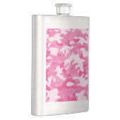 Roze en witte vormgeving heupfles (Rechts)