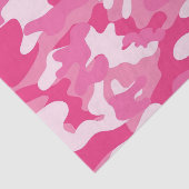 Roze en witte vormgeving tissuepapier (Detail)