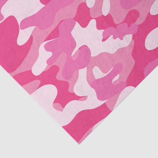 Roze en witte vormgeving tissuepapier (Detail)