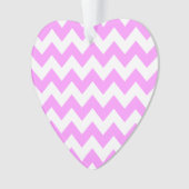 Roze en witte zigzag ornament (voorkant)