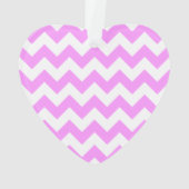 Roze en witte zigzag ornament (achterkant)