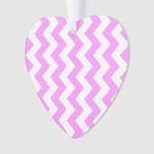 Roze en witte zigzag ornament (voorkant)