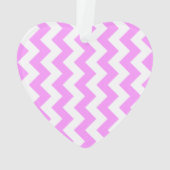Roze en witte zigzag ornament (achterkant)