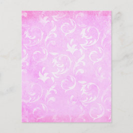Roze en wittebby-scrapbook