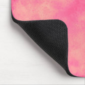Roze en wolkenffect Mouse Mat. Muismat (Hoek)