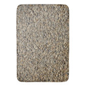 Roze en zand Realistische textuur Badmat (Voorkant Verticaal)