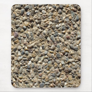 Roze en zand Realistische textuur Muismat