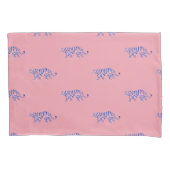 Roze en zeemachttijger, patroon voor kinderen, Tie Kussensloop (Voorkant)