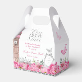 Roze en Zilver Eens Op Een Tijd Prinses Bedankdoosjes