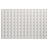 Roze en zilver Geometric ZigZag Stof (Yard (91,4 cm))