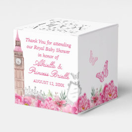 Roze en Zilveren Eens Op Een Tijd Prinses Bedankdoosjes