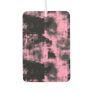roze en zwart abstract luchtverfrisser