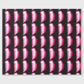 roze en zwart abstract papier (Vlak)