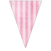 Roze en Zwart  Halloween Bunting Flags Vlaggetjes (Eerste vlag)