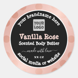 Roze en zwart met de etiketten van de Verpakking v