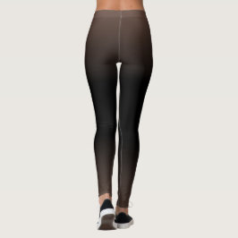 Roze en Zwart Modern Eenvoudig verloop voor haar Leggings