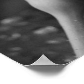 Roze en zwart Poster (Hoek)