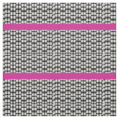 Roze en zwart stof (Swatch)