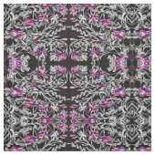 Roze en zwart-witweefsel stof (Swatch)