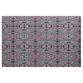 Roze en zwart-witweefsel stof (Fat Quarter)