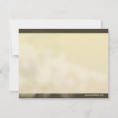 Roze en zwarte ATV Rider Bedankkaart (Achterkant)