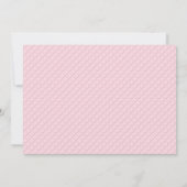 Roze en zwarte balswerpers kaart (Achterkant)