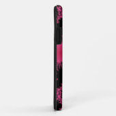 roze en zwarte bel fractale ifoondoos Case-Mate iPhone case (Achterkant/rechts)
