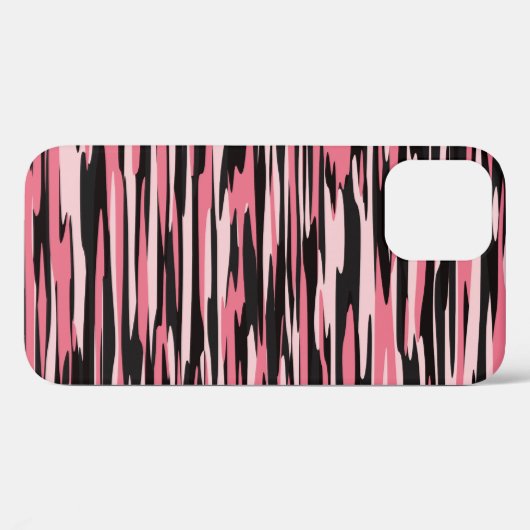 roze en zwarte camera Case-Mate iPhone case (Achterkant (horizontaal))