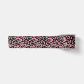 Roze en zwarte Camo Satijnen Lint (Voorkant)