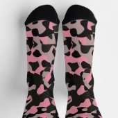 Roze en zwarte Camo Sokken (Top)