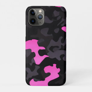 Roze en zwarte Camouflage Case-Mate iPhone Case