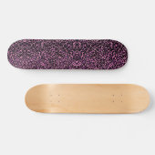 Roze en zwarte Cheetah Pattern Persoonlijk Skateboard (Horizontaal)