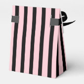 Roze en zwarte doos bedankdoosjes (Achterkant)