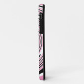 Roze en zwarte draaimolen Case-Mate iPhone case (Achterkant/links)