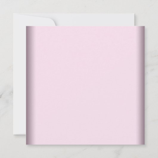 Roze en zwarte foto Afstuderen aankondiging (Achterkant)