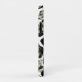 Roze en zwarte Giraffe en bloemen Case-Mate iPhone Case (Achterkant/rechts)