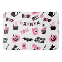 Roze en zwarte Halloween