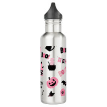 Roze en zwarte Halloween