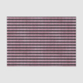 Roze en Zwarte Harlekijn Diamant Tissuepapier (Voorkant)