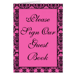 Roze en zwarte Kaart van het Aantal van de Lijst v