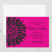 Roze en zwarte lauw kaart (Voorkant / Achterkant)