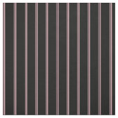 Roze en zwarte lijnen stof (Swatch)