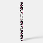 Roze en zwarte luipaard afdrukken Case-Mate iPhone case (Achterkant / Links)