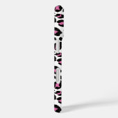 Roze en zwarte luipaard afdrukken Case-Mate iPhone case (Achterkant / Rechts)