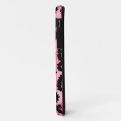 Roze en zwarte luipaard printpatroon. Case-Mate iPhone case (Achterkant/links)