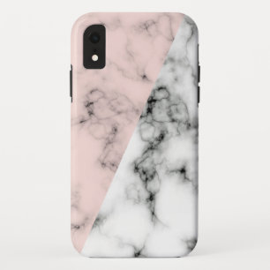 Roze en zwarte Marmer Stijl iPhone draagtas Case-Mate iPhone Case