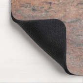 Roze en zwarte marmer zwirled Mousepad Muismat (Hoek)