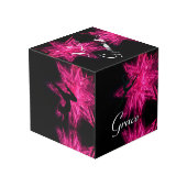 Roze en zwarte meisjes aangepaste gymnastiek kubus (Achter hoekig)