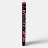 Roze en zwarte ornament sjaal patchwork sjaal Case-Mate iPhone case (Achterkant / Rechts)